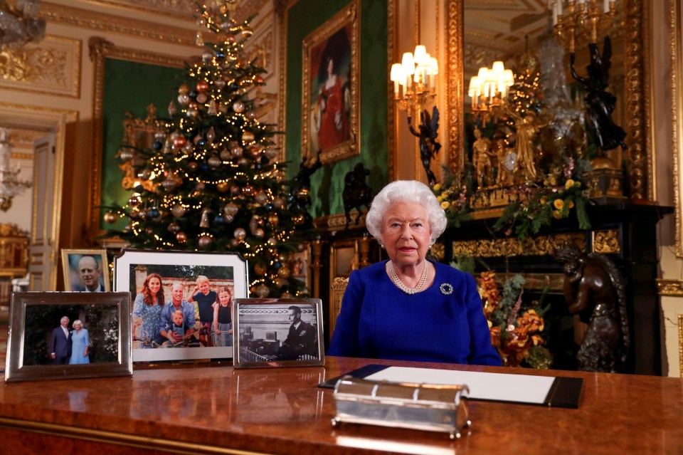 Photographs of Harry and Meghan were missing in the Queen’s Christmas broadcast