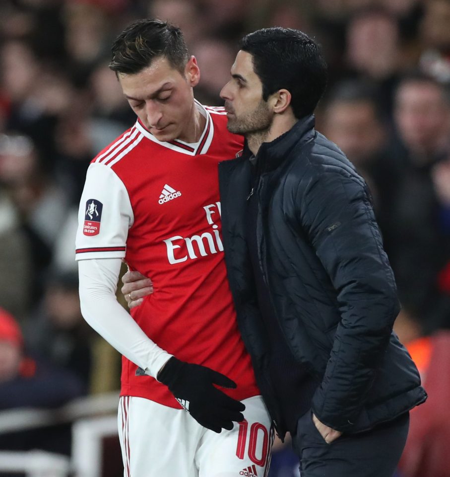 Mesut Ozil could still have a future at Arsenal despite not featuring since the season restarted