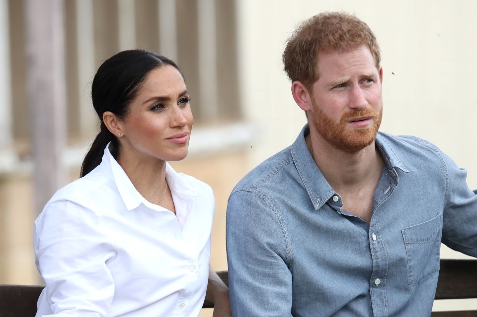 The couple stepped back as senior royals earlier this year