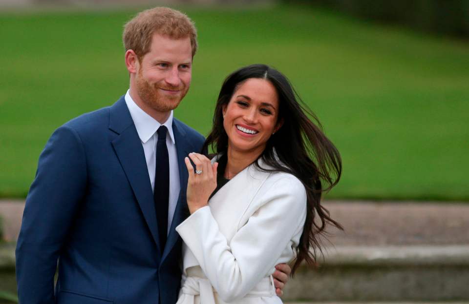 Harry and Meghan seen the day they announced their engagement in November 2017