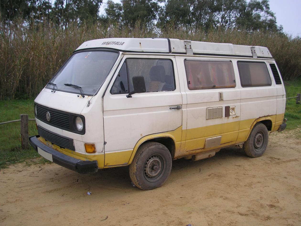 The 43-year-old paedophile is said to have adapted this VW camper van 