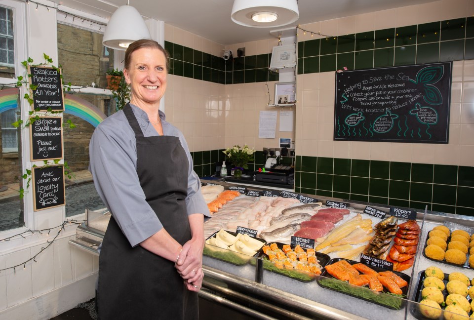 Fishmonger Kath Clarke believes Sun readers can help businesses to keep their heads above water