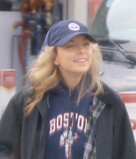 Jodie was spotted wearing a hoodie with the crest of James' club, Boston Laxachusetts, while out shopping