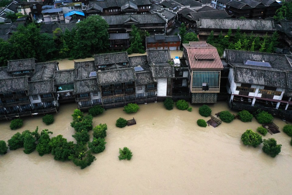 Chongqing has experienced its worst floods in over two decades, as torrential rainfall batters nearly two-thirds of the country