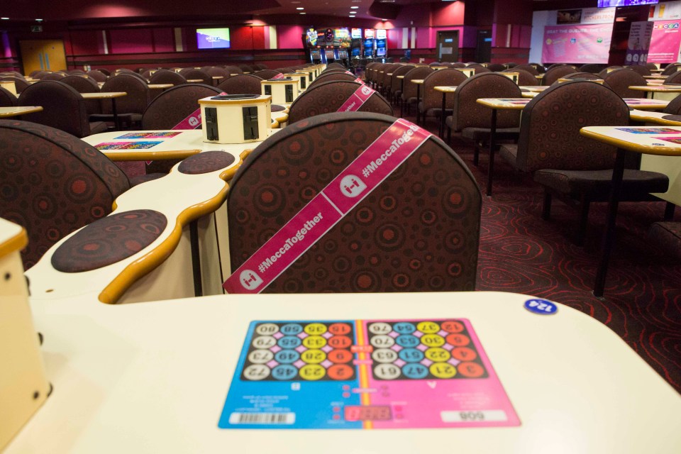 Mecca Bingo in Dagenham will also be able to open again from today