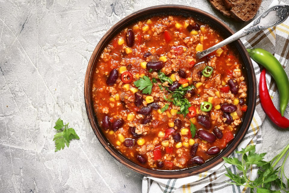 If you like it hotter, add an extra teaspoon of chilli powder, I often serve the children first then spice it up with extra chilli for the adults