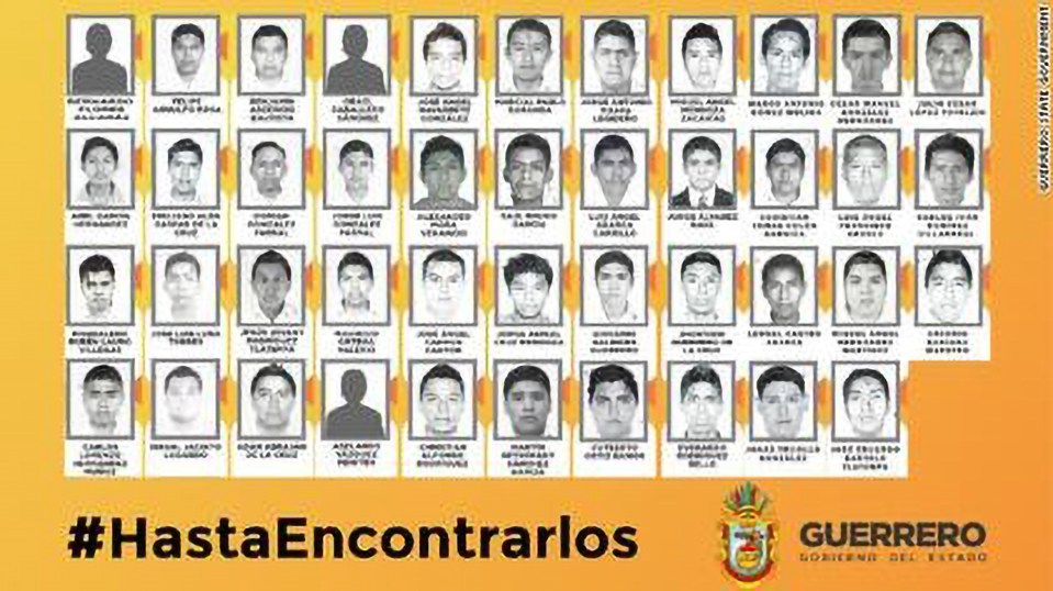 Angel was detained last week in Mexico accused of ordering the execution of all 43 kidnapped students