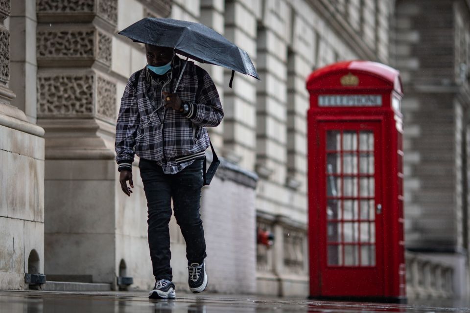 Brits must endure a dismal week of rain and gloom before the summer sun