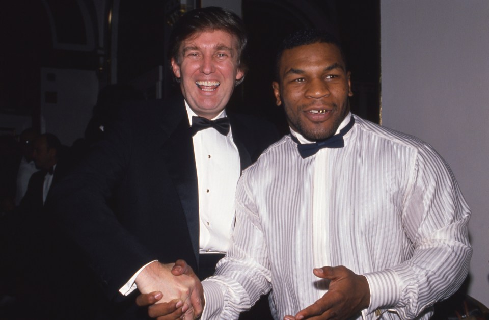  Tyson celebrated his 30th with Trump and a host of other celebrities