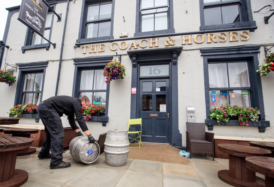 Brits can now visit their local pub once more as lockdown measures are eased