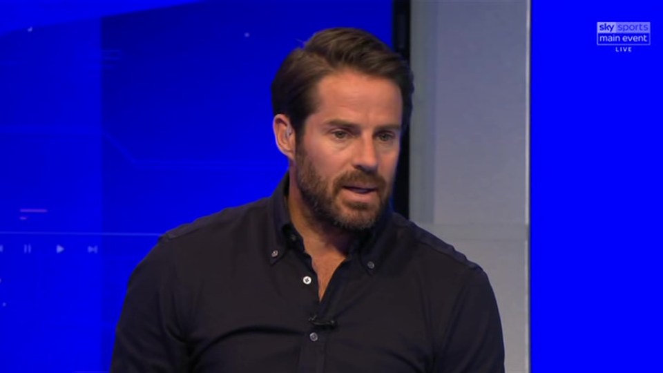 Jamie Redknapp decided against wearing the Black Lives Matter badge on Thursday night