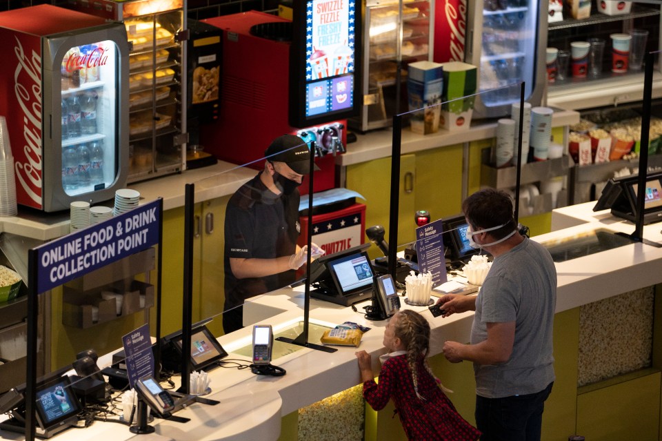 Showcase Cinema in Bluewater Shopping Centre, Dartford, reopened today