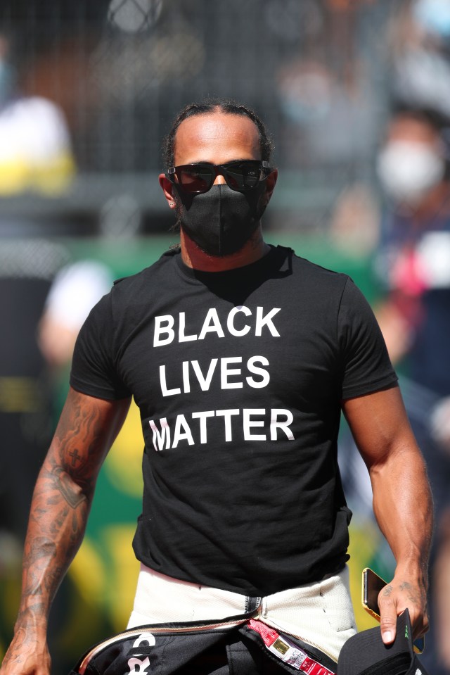 Lewis Hamilton slammed Bernie's recent comments on race