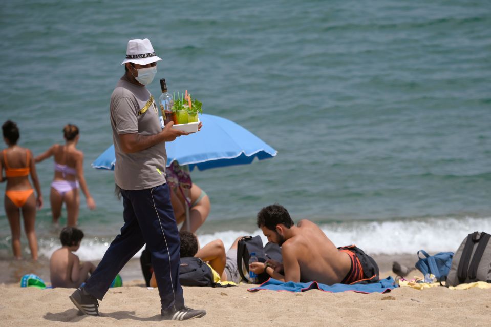 Face masks are being enforced across Spain as cases of coronavirus rise