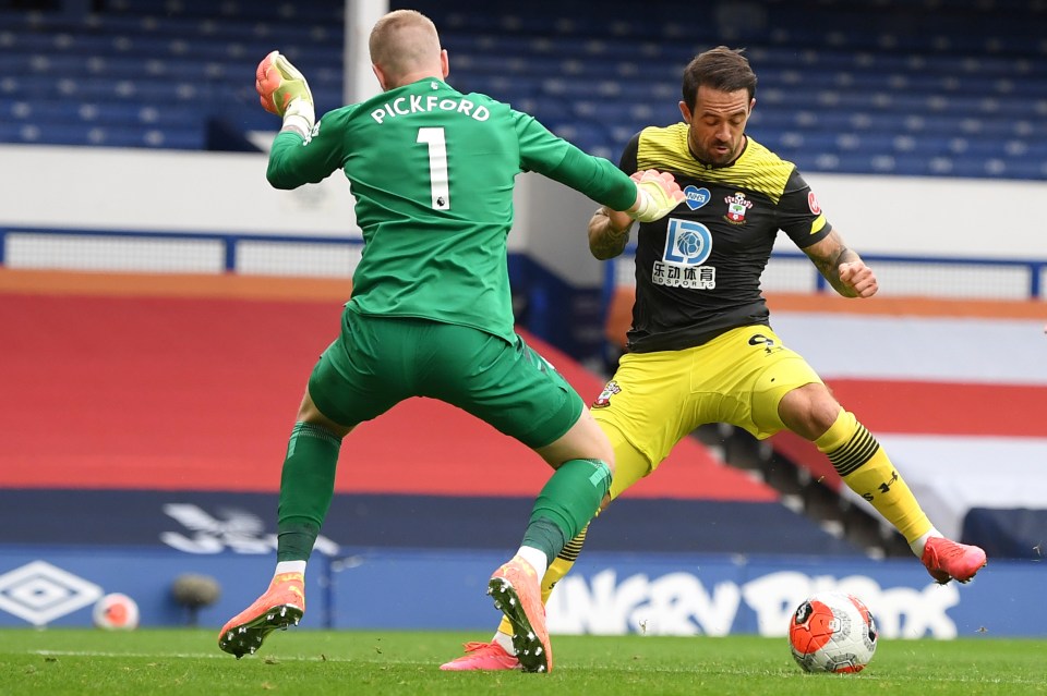  Ings was at it again against Everton, scoring Southampton's goal in the 1-1 draw