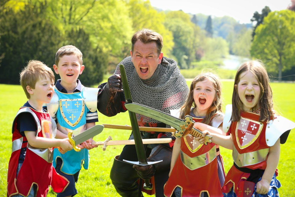 For a moment, I feel like I had stepped back in time when I visited Warwick Castle