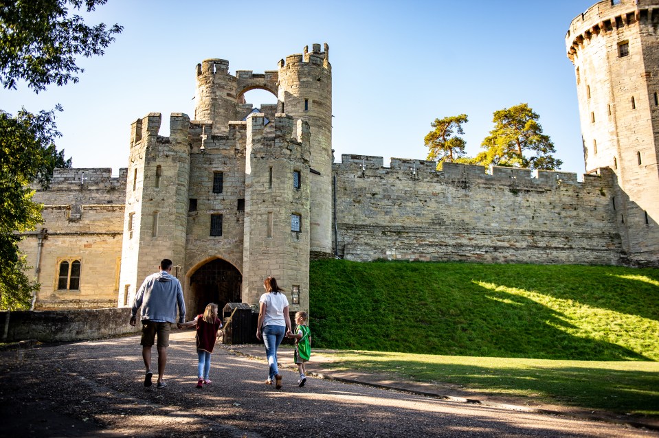 I am one of the lucky ones who has come, with my seven-month old son Jude, to experience the wonder of Warwick Castle as it reopens