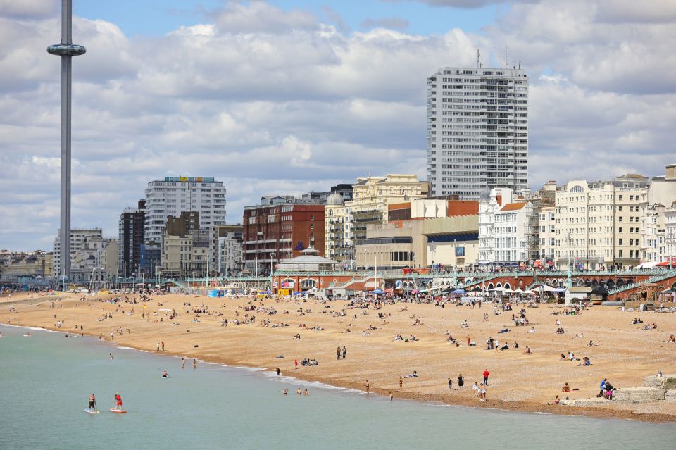 Despite the Victorian-era pier on Brighton Beach, it did not fare so well in ratings