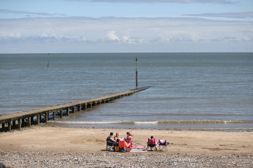 On the Welsh coast, Llandudno beach recieved an 80% rating