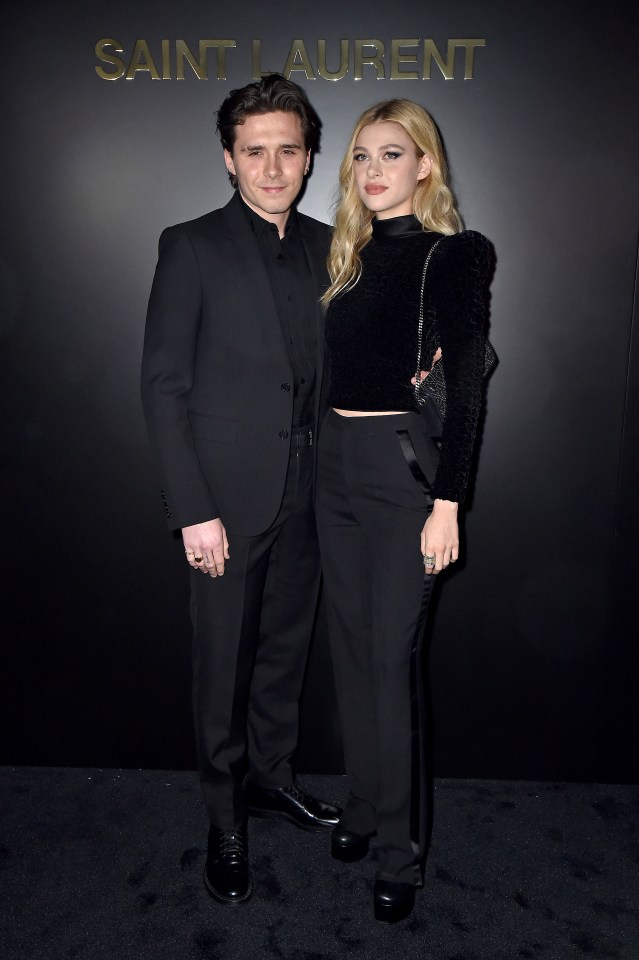 Husband and wife-to-be Brooklyn Beckham and Nicola Peltz