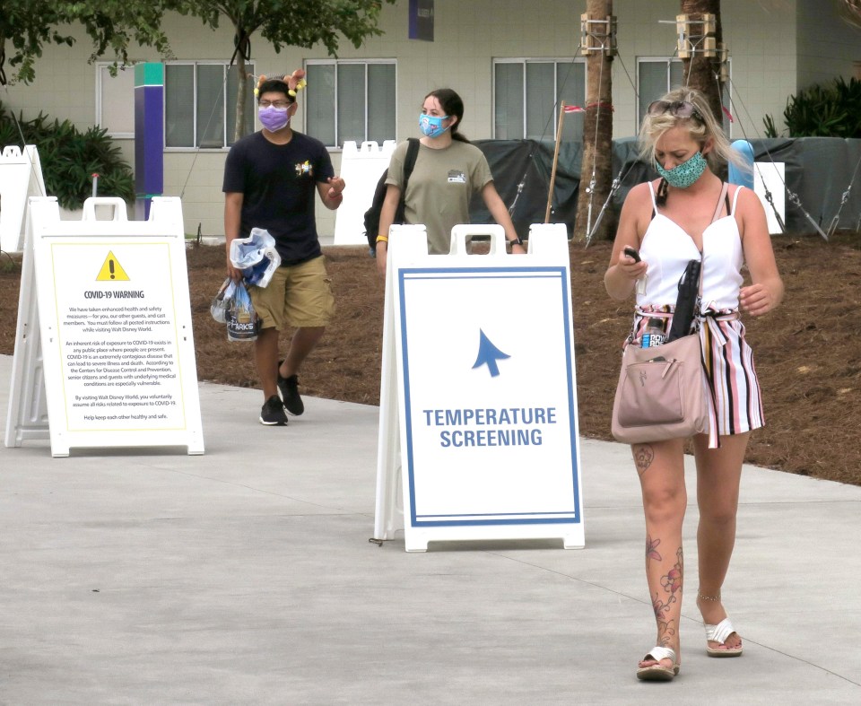 Disney World guests must stop to eat or drink after guests were found to avoid the face mask rules