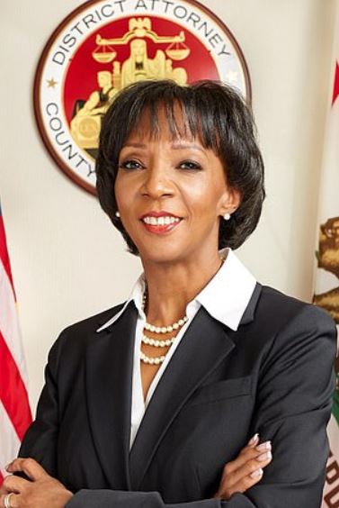 Lacey is both the first woman and the first African-American to become LA district attorney