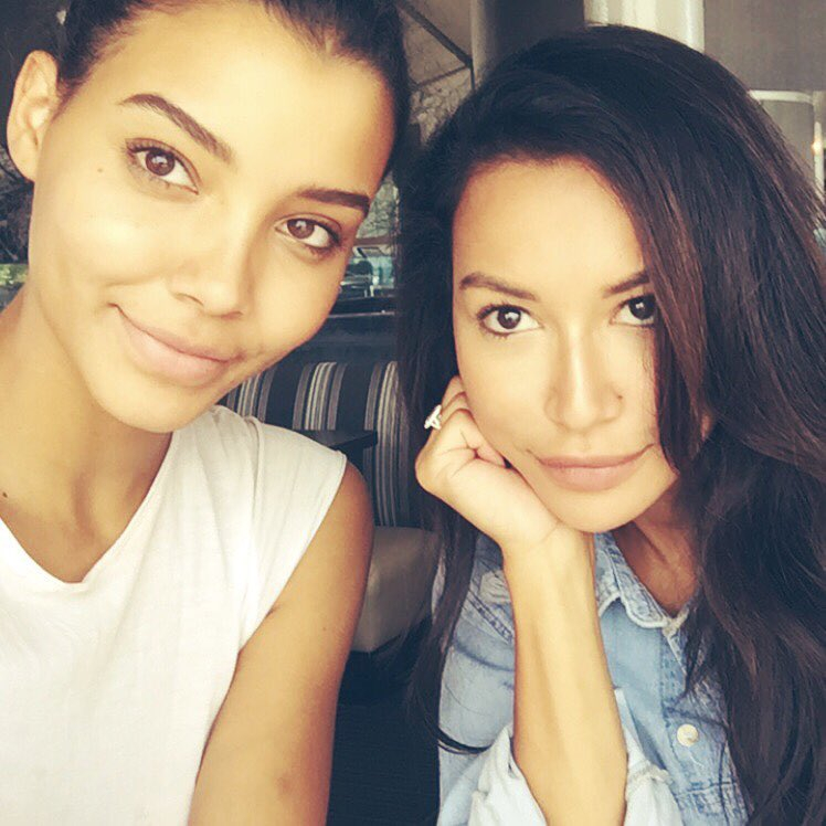  Nickyala (left) bears a striking resemblance to her late big sister Naya Rivera