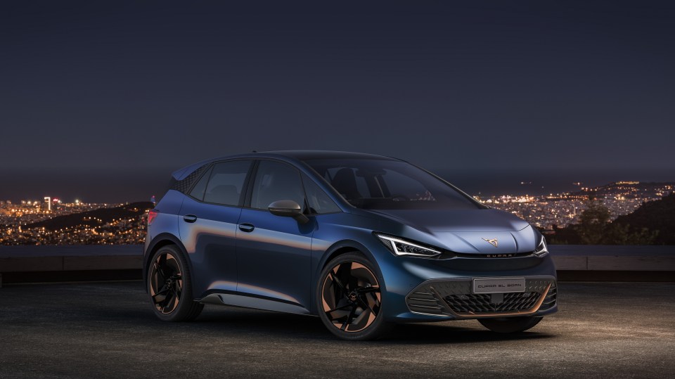 The Cupra el-Born is hte brand's first electric car