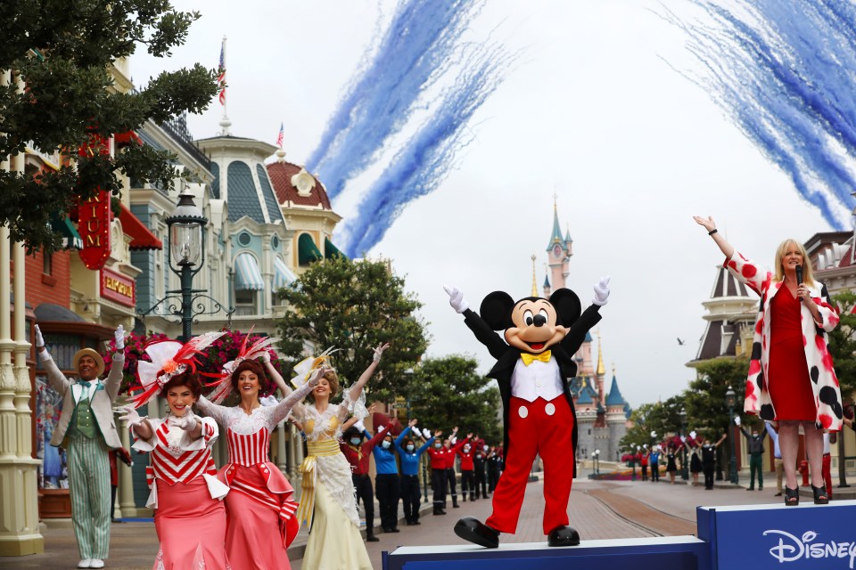 Disneyland Paris has reopened today for the first time in four months