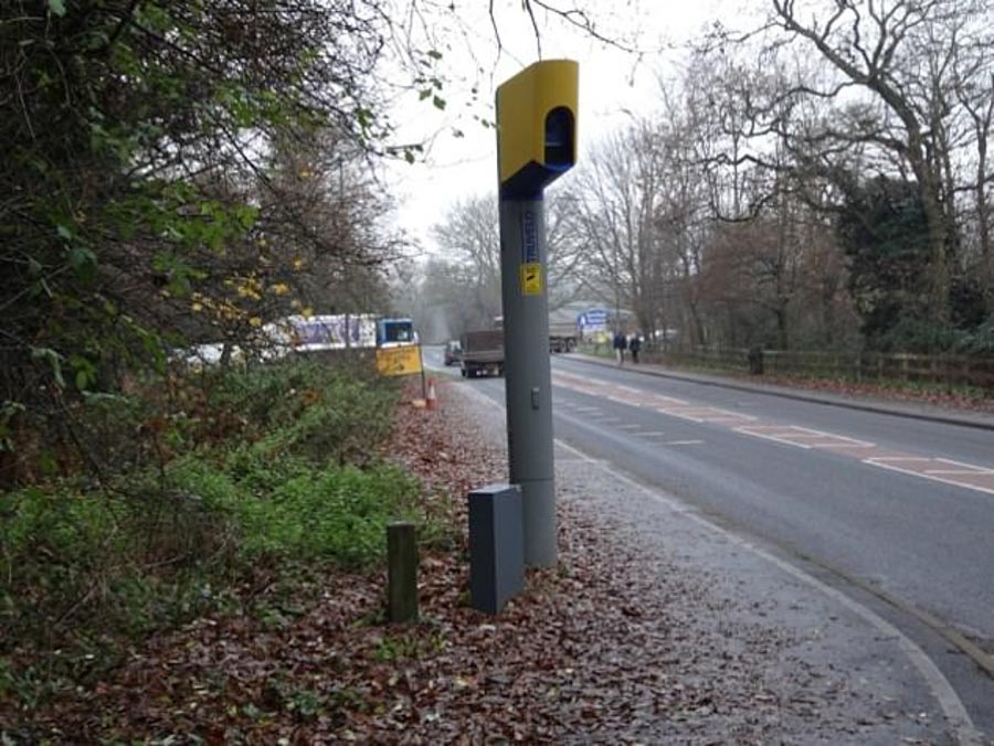 Some 19,398 tickets and £1.9m in fines were scooped from this camera on the A1067 in Taverham near Norwich