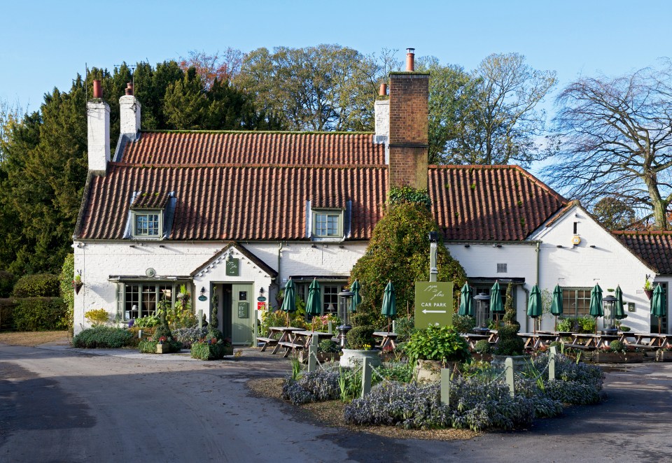 The Pipe & Glass Inn, in the village of South Dalton, East Yorkshire