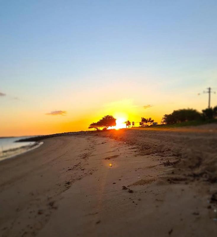 The savage attack is thought to have taken place on a remote beach at Napranum, Cape York in northern Queensland