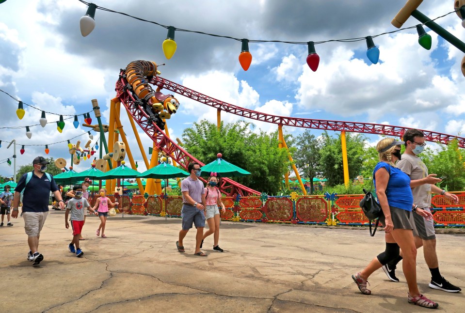 The park reopened on July 11 with new restrictions and safety procedures