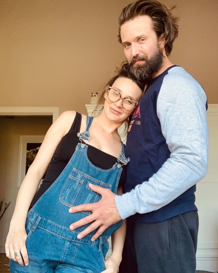 Claire Cooper has welcomed a baby boy with her husband Emmett J Scanlan