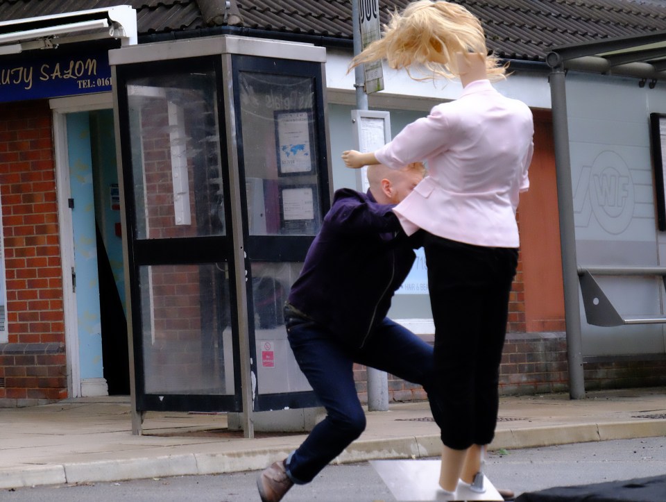 Coronation Street used a mannequin instead of Tina O'Brien to film part of an epic stunt scene