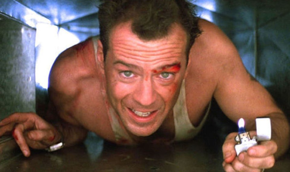 One of Bruce Willis' most iconic roles was as hard man John McClaine in Die Hard