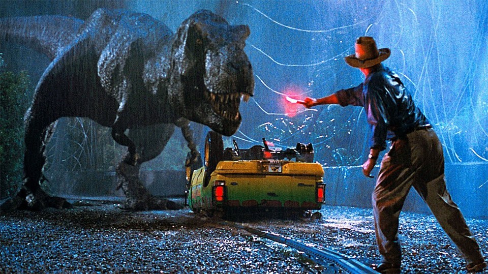 These included this iconic moment from Jurassic Park