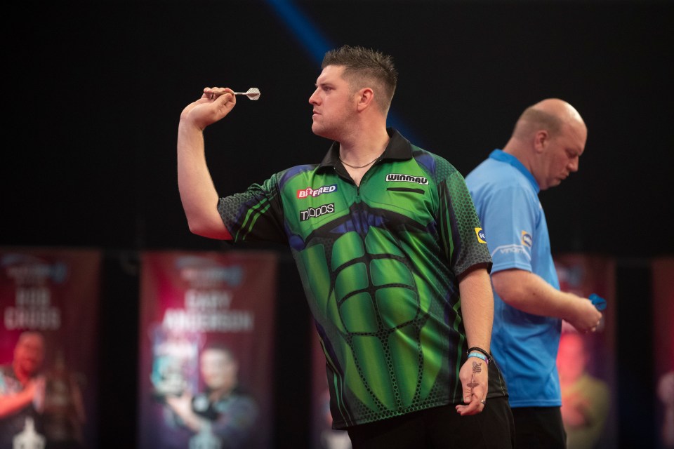 Darts star Daryl Gurney has been subject to vile abuse online after his defeat against Vincent van der Voort