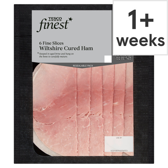 Nitrite levels were much lower in Tesco Finest Wiltshire cured which had 9.4 milligrams per kilogram 