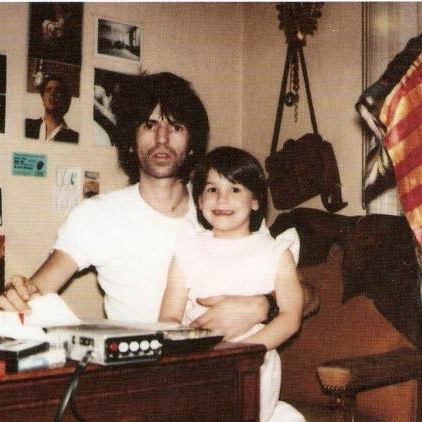 Keith Richards is seen here with daughter Angela