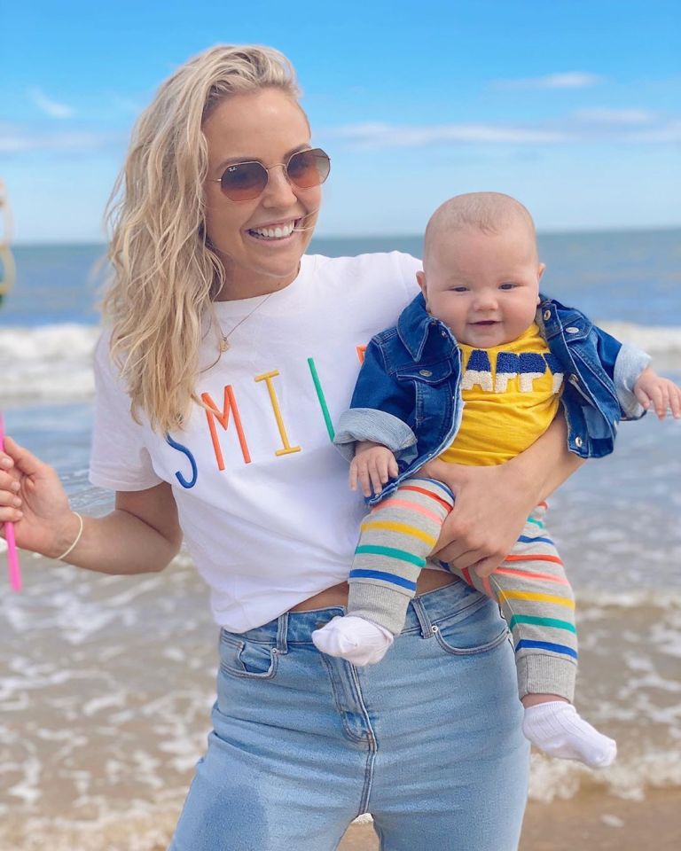 Baby Loretta helps promote Lydia's pal Stacey's new Primark collection