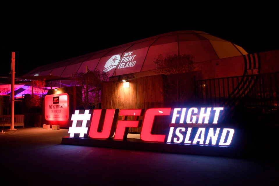 The UFC's Fight Island is a four square mile complex within Abu Dhabi's Yas Island