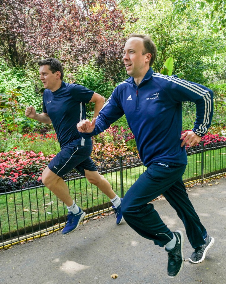 Health Secretary Matt Hancock went for a run with The Sun to discuss his plan for Britain's healthy future