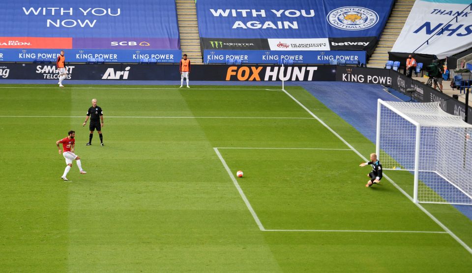 Bruno Fernandes fired home the winning penalty