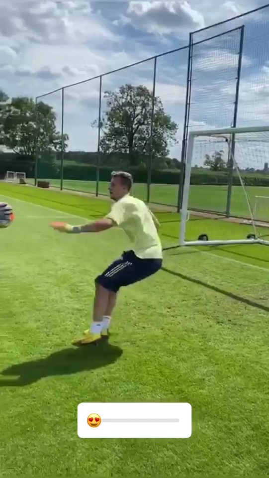 Leno looked sharp as he makes his way back from injury