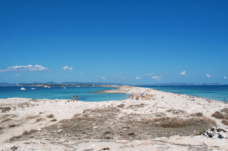 It's hard to tell if Playa de Ses Illetes is in Spain or in the Caribbean