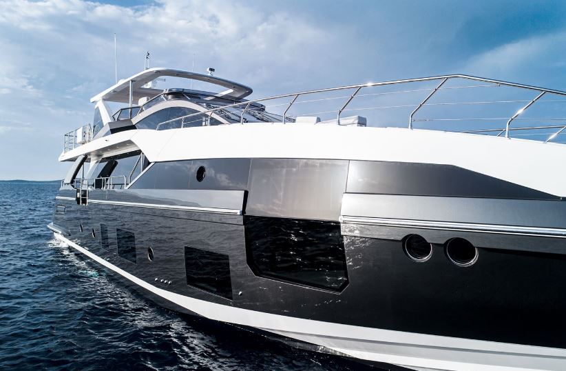 The Azimut Grande stands out at 88-feet long