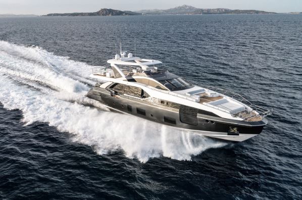 Man Utd legend Ronaldo is the proud owner of the Azimut Grande.