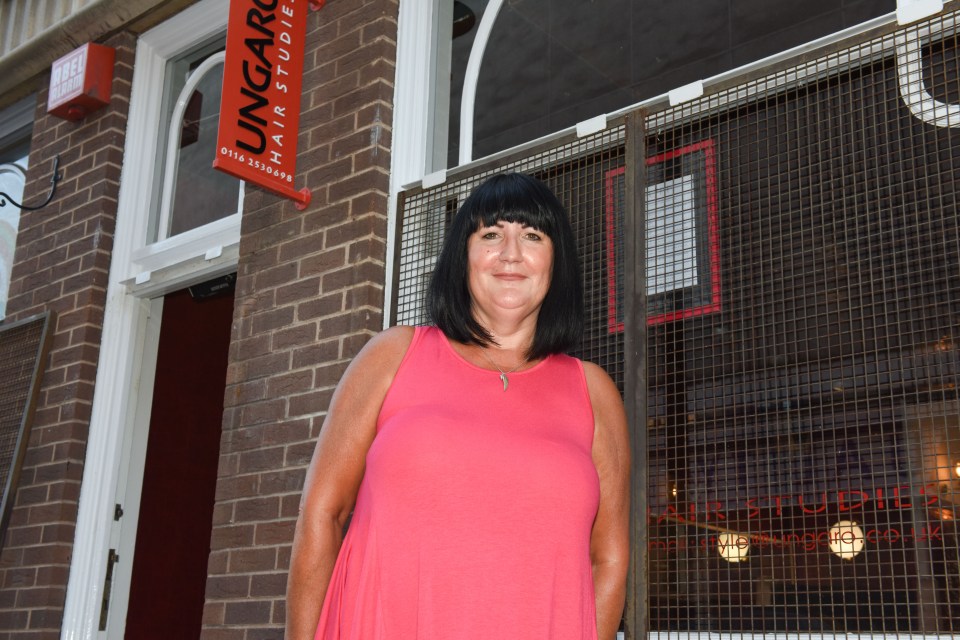 Salon owner Jenny Boyall said  Leicester was buzzing to reopen