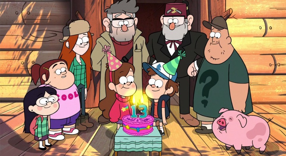  Gravity Falls follows a set of twins spending their summer holiday in a weird town